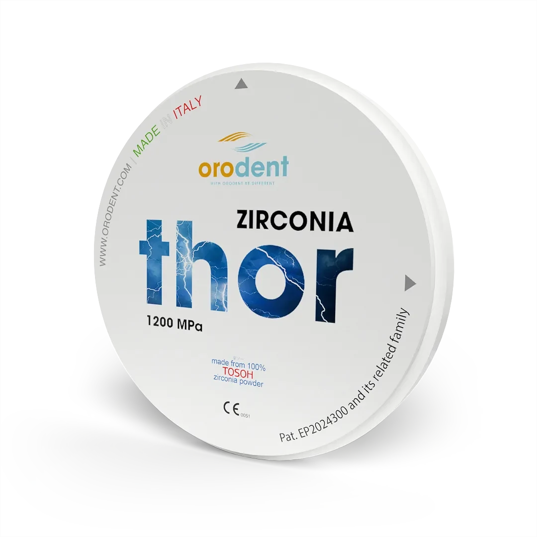 Orodent Thor zirconia disc, 1200 MPa