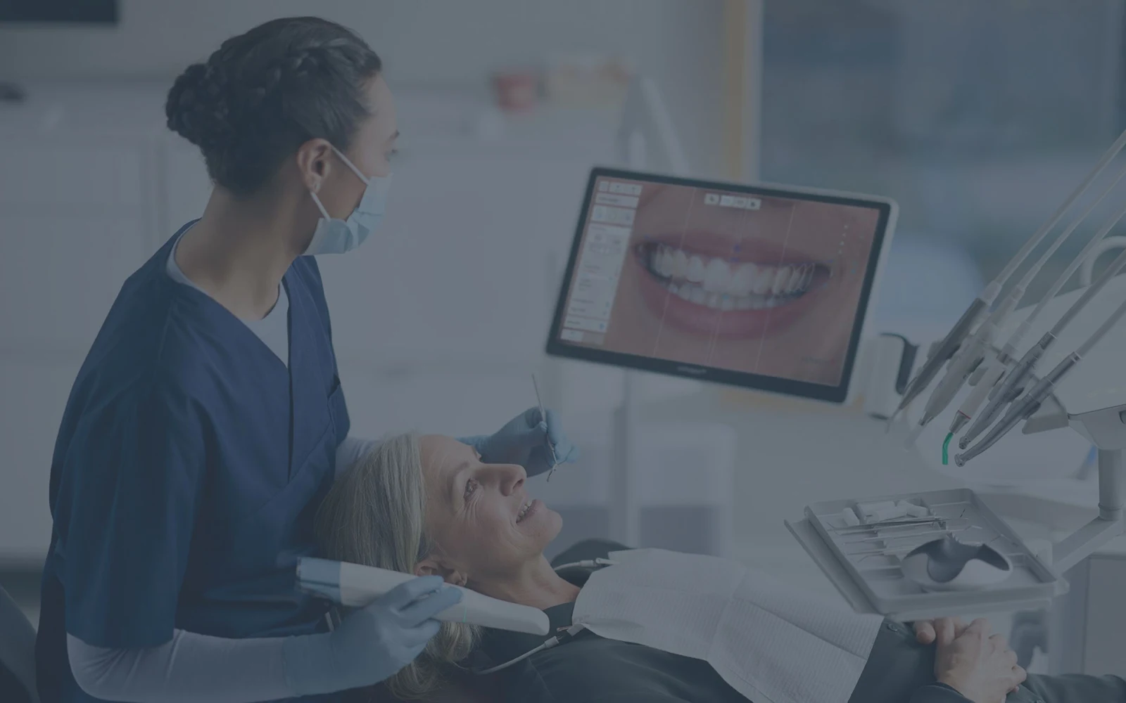 Quét kỹ thuật số phục vụ thiết kế phục hình — ảnh nhà sản xuất