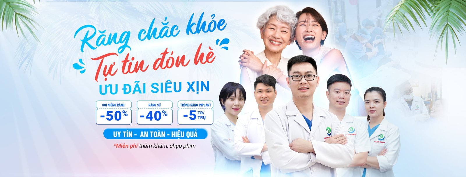 Tổng hợp ưu đãi nha khoa trang dung