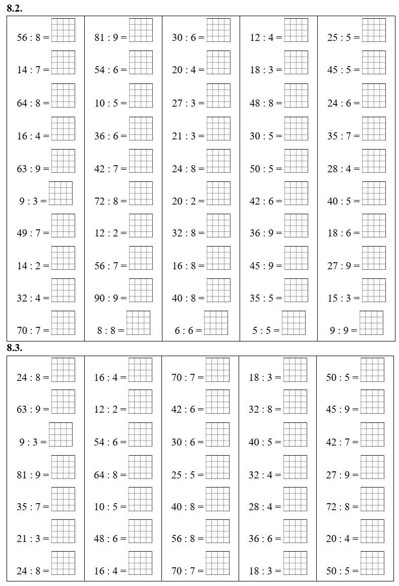 Bảng Cửu Chương Chia Từ 1 Đến 10 Và Cách Học Hiệu Quả, Dễ Nhớ bang cuu chuong chia