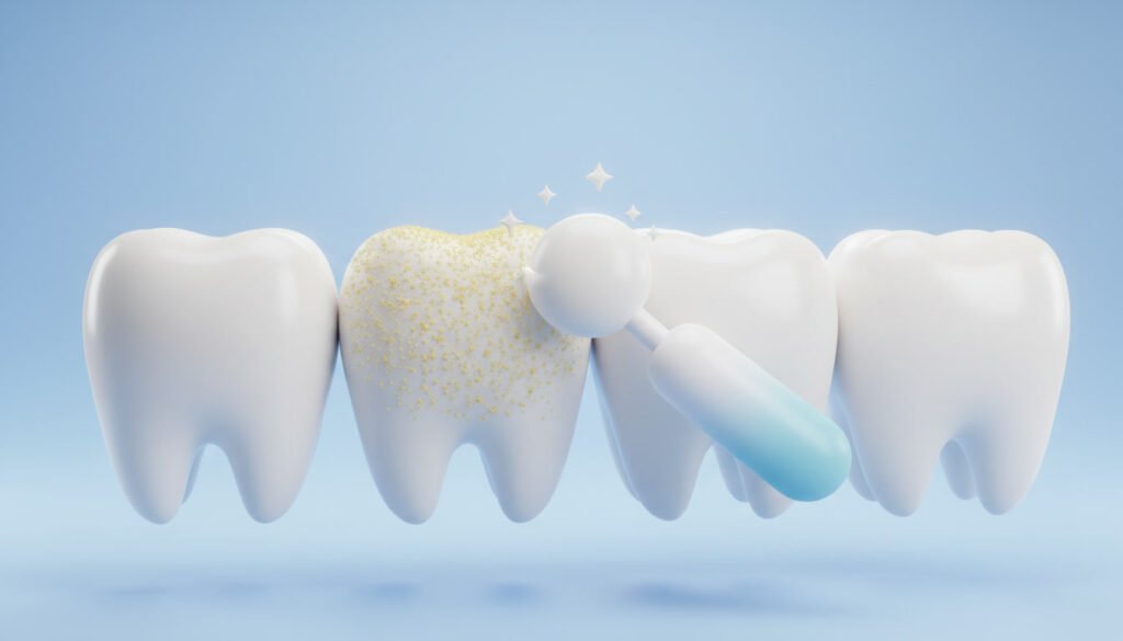 lấy cao răng có hỏng răng không