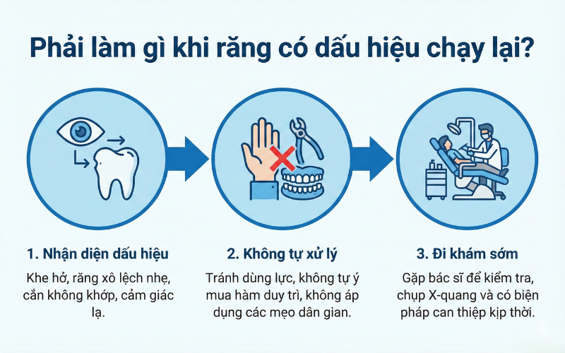 Niềng răng xong có bị chạy lại không? 3 điều cần lưu ý niềng răng