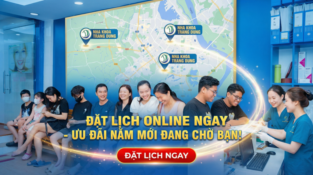 Đặt lịch nha Khoa trang Dung 38 Xuân Thuỷ