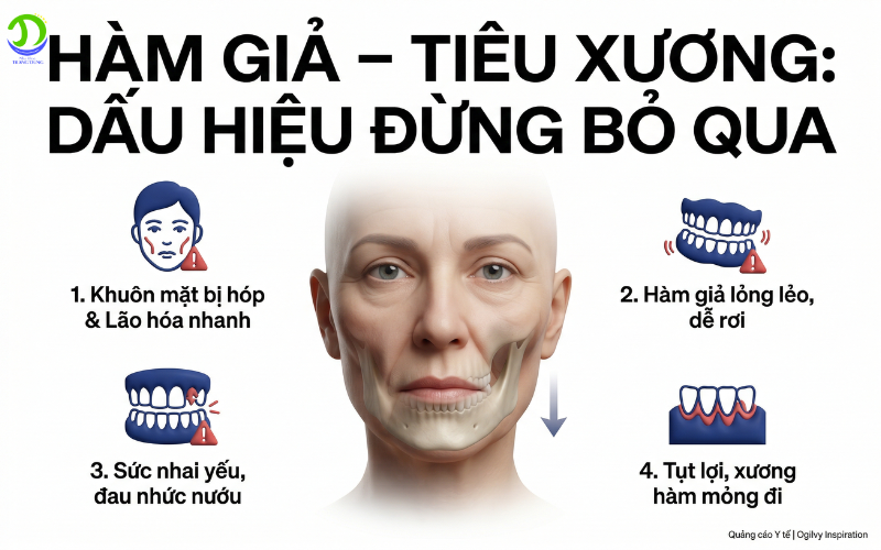 Dấu hiệu tiêu xương